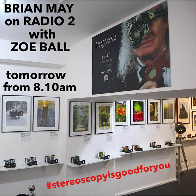 Brian to be on Zoe Ball Show BBC R2 9/12/22