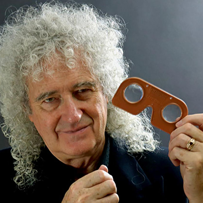 I Want to 3D - Brian May by Denis Pellerin