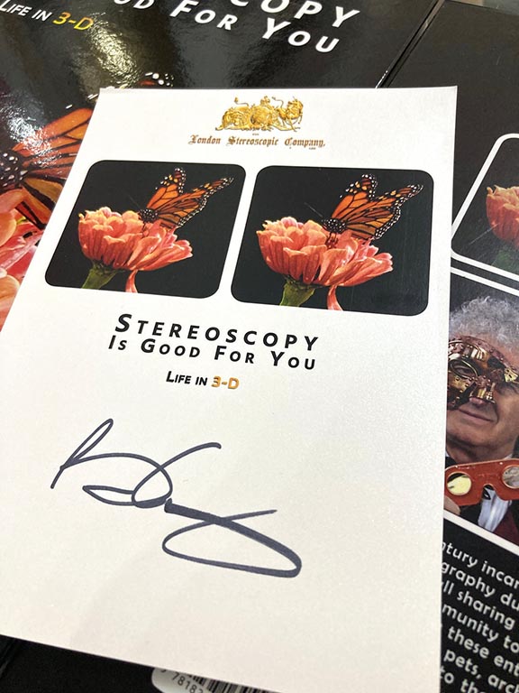 Stereoscopy Is Good For You - signed