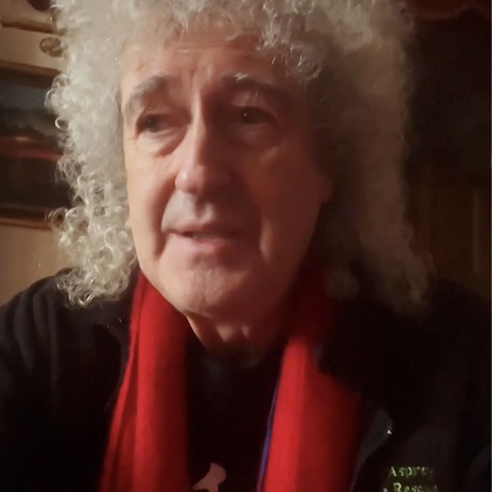 Brian May thoughts on loss of Jeff Beck - crop
