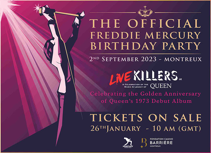 Freddie Mercury Birthday Announcent