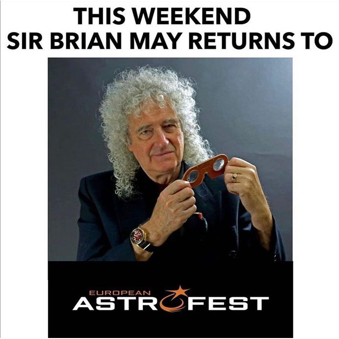  Sir Brian May returns to Astrofest