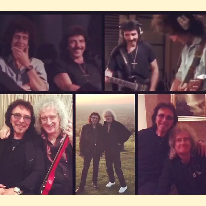 Tony Iommi birthday collage by @tracyannsee