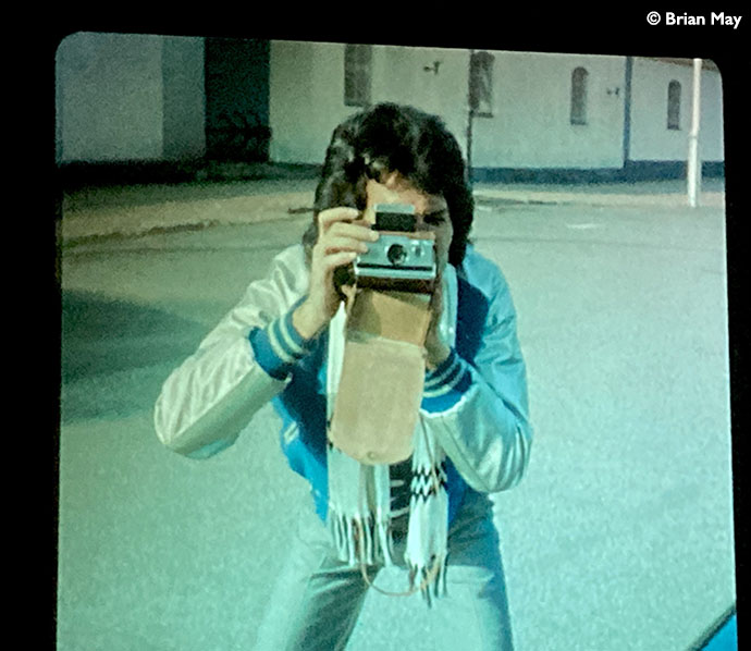Brian's Stereo photo of Freddie Mercury