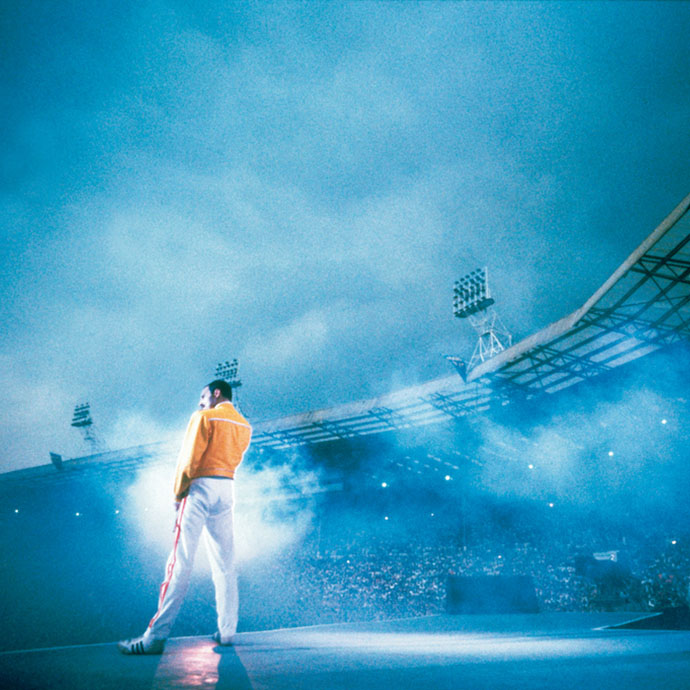 Queen The Magic Tour, Wembley Stdium 11 July 1986 by Denis O'Regn © Queen Productions Lltd - crop