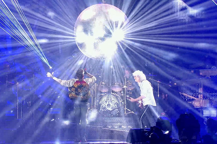 Queen + Adam Lambert perform ‘Who Wants To Live Forever’_Isle of Wight Festival, June 12, 2016 Miracle Productions LLP