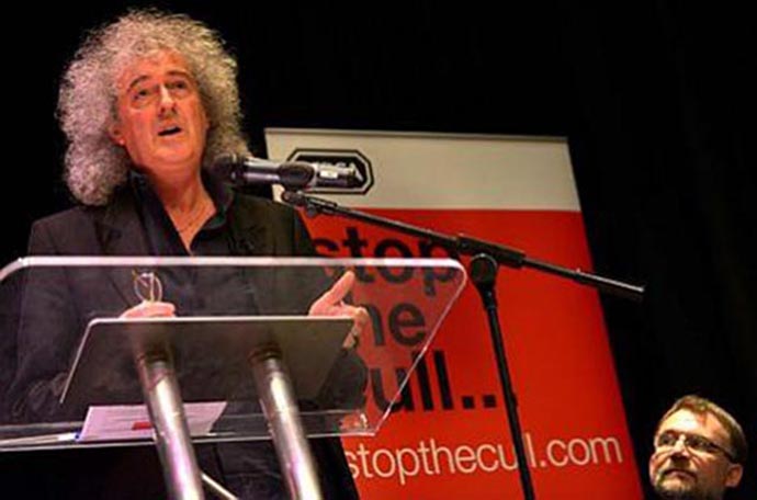 Brian May, Dorchester Meeting