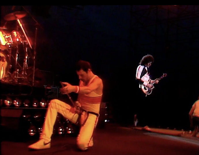 Queen: Hot Space Tour, Milton Keynes Bowl 5 June 1982 ©Queen Productions Ltd