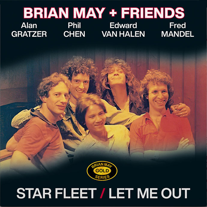 Brian May + Friends Starfleet and Let Me Out single