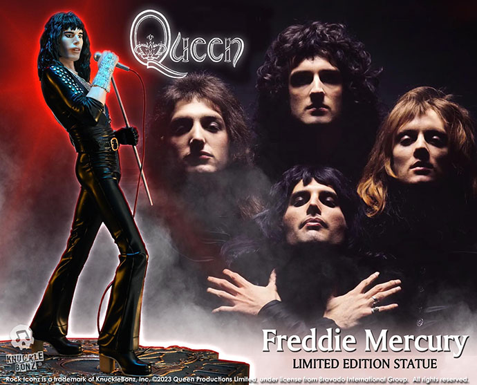 Freddie Mercury Queen II Rock Iconz statuette by Knucklebonz