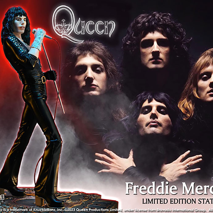 Freddie Mercury Queen II Rock Iconz statuette by Knucklebonz