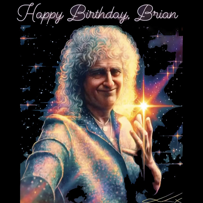 Happy Birthday Brian 2023 by Sarah Rugg