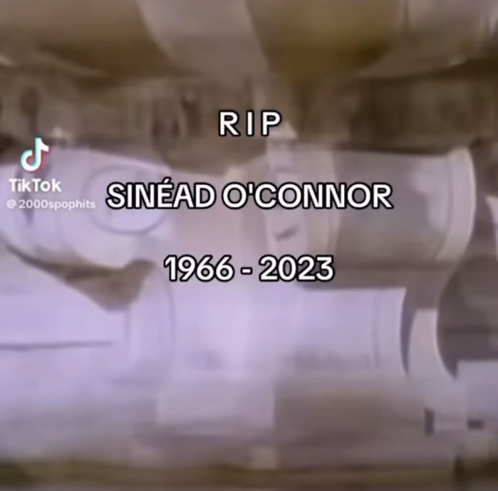 Sinead O'Connor RIP