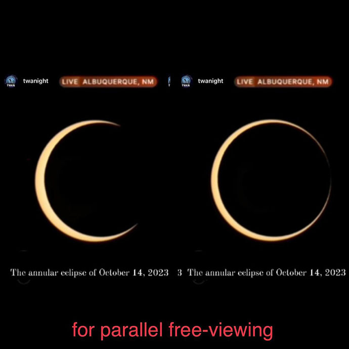 Annular eclipse by @twanlight - Parallel