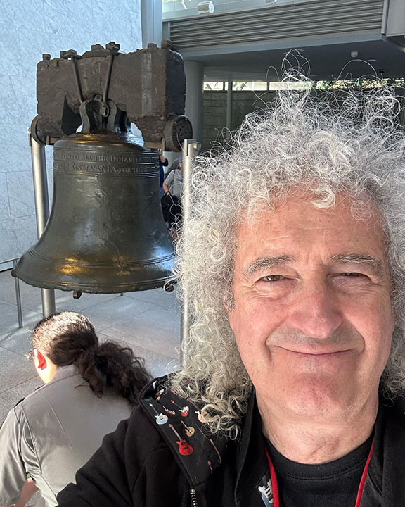 Brian May - Liberty Bell Philadelphia 19/10/2023