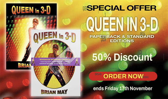 Queen In 3-D offer