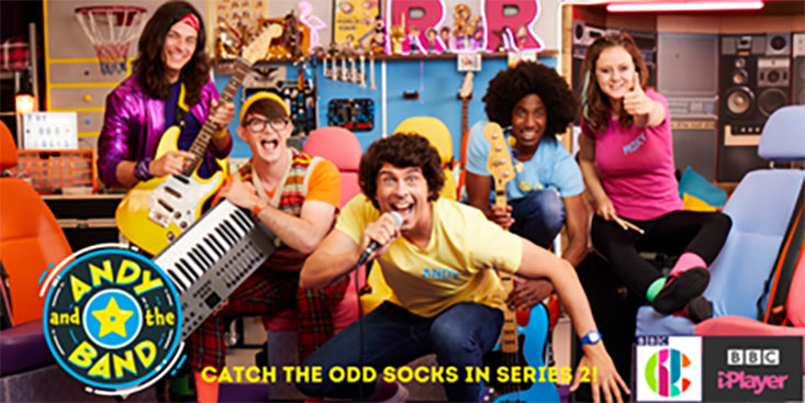 Catch Andy and the Odd Socks series