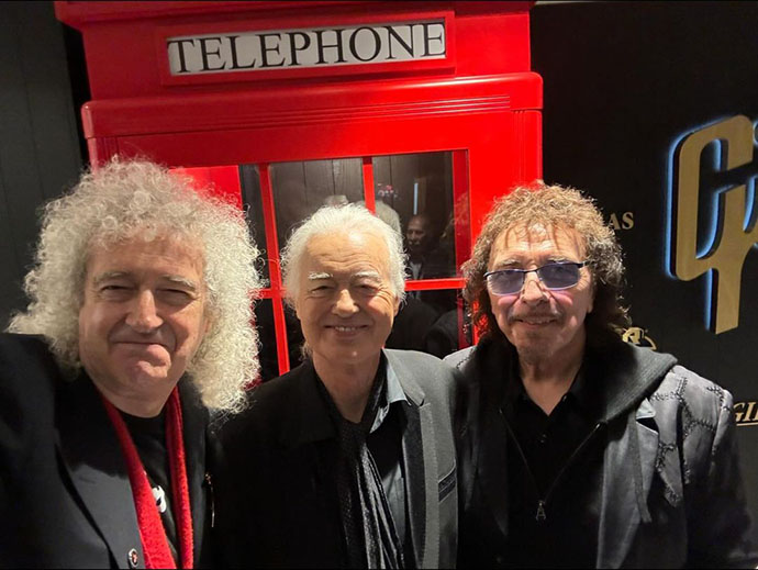 Bri: Me and a couple of promising young guitar players - Gibson Guitar Garage