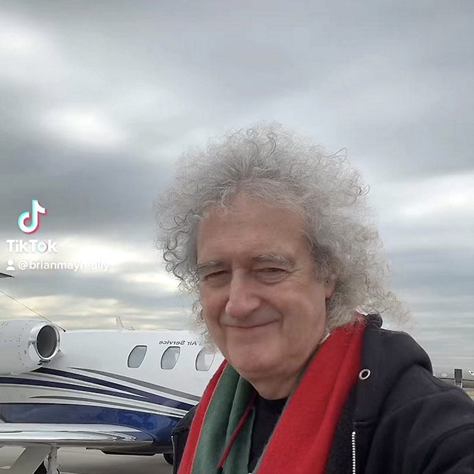 Brian May - the holiday is over 02/02.2024