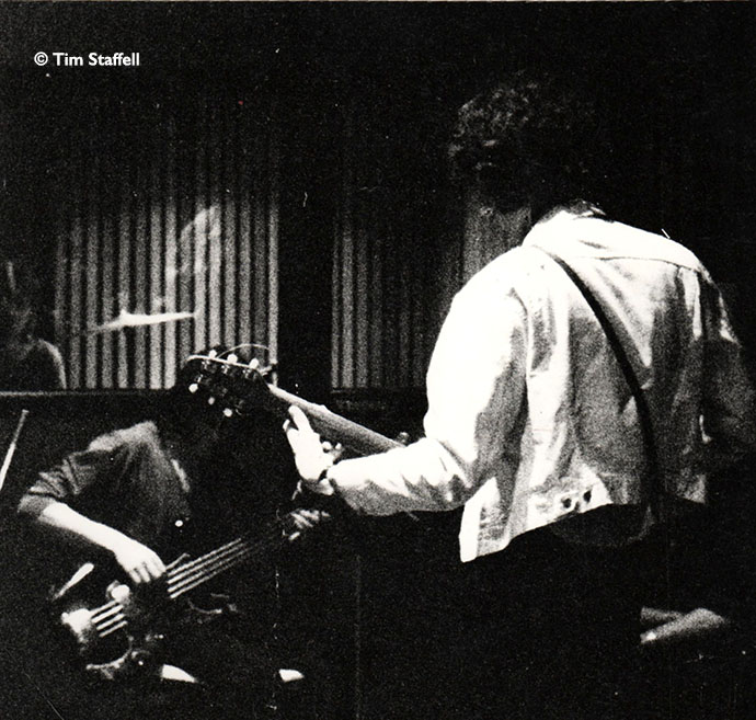 Tim Staffell and Brian at Trident Studios - 1968 © Tim Staffell