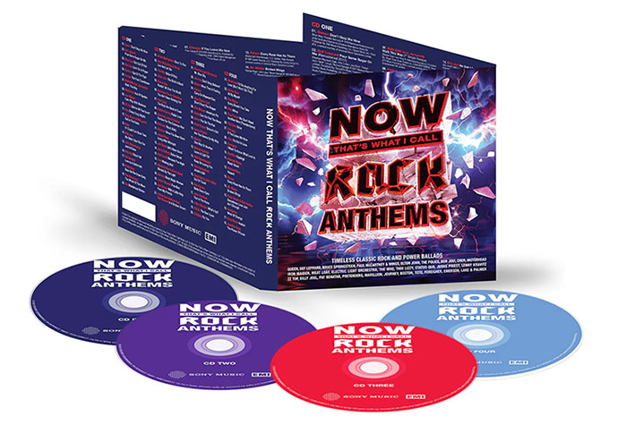 NOW Rock Anthems CDs