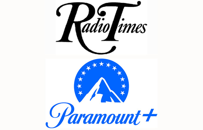 Radio Times - Paraamount Plus logos