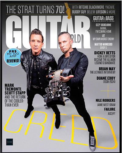 Guitar World August 2024 cover