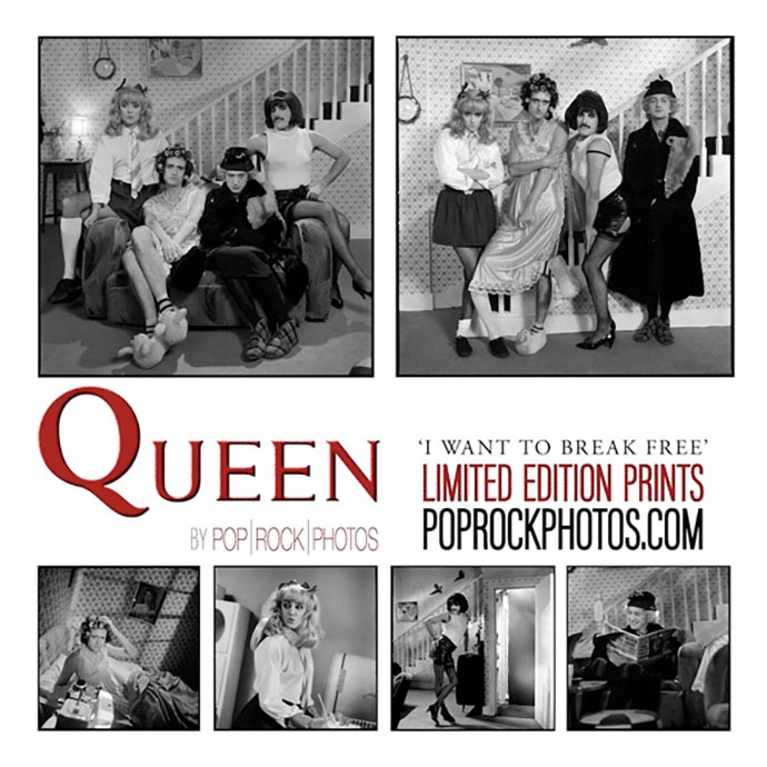 Queen 'I Want To Break Free' Limited Prints