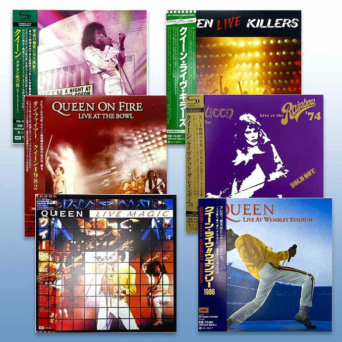 Queen Japanese mini-albums