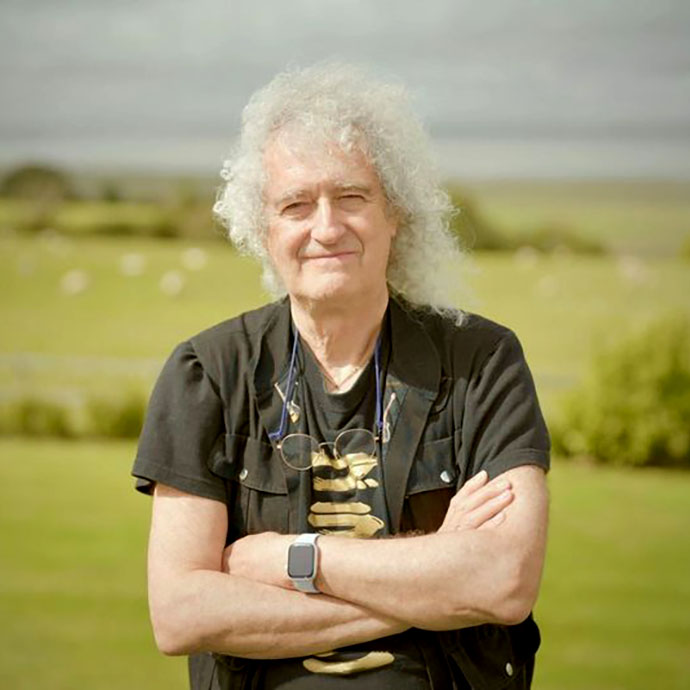 Brian May and fields