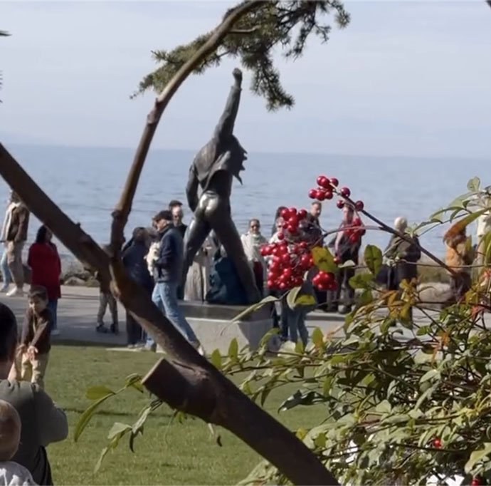 Monteux statue gardens - March 2025

