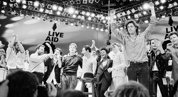BBC Live Aid Plans