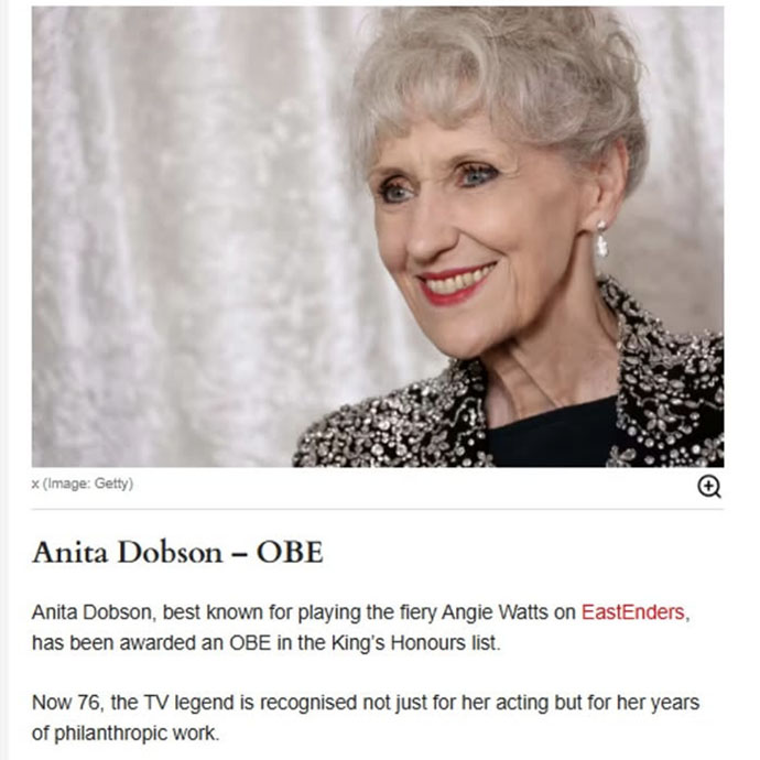 Lady May OBE