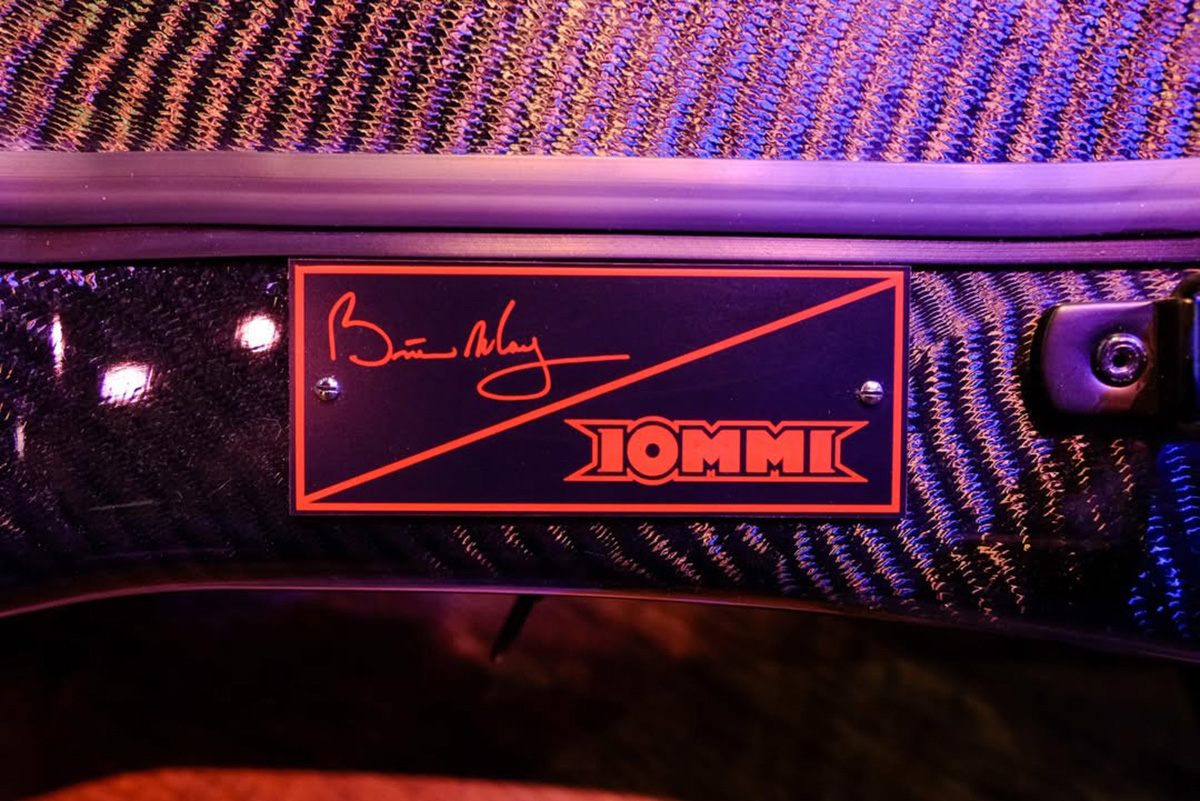 Brian May -Tony Iommi - left hand red special