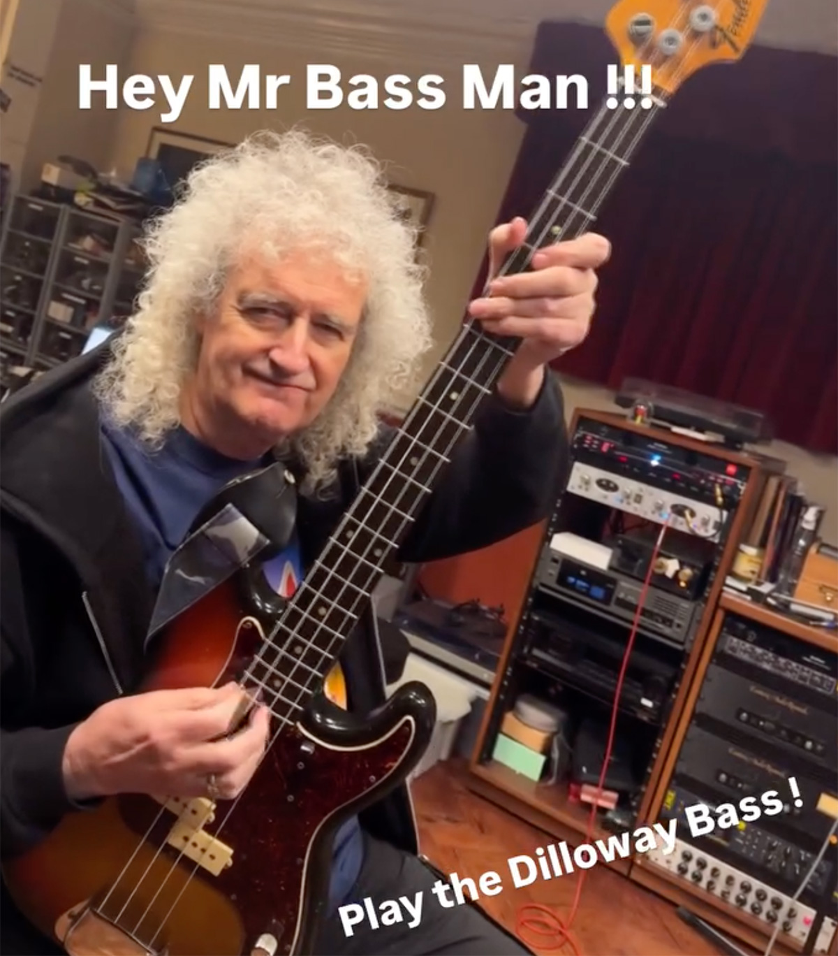 Brian May - Hey Mr Bass Man !!!