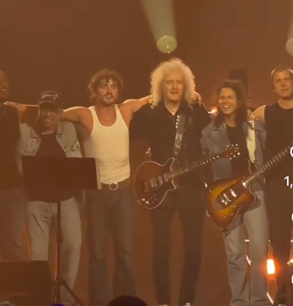 Brian May - Thanks Benson Boone