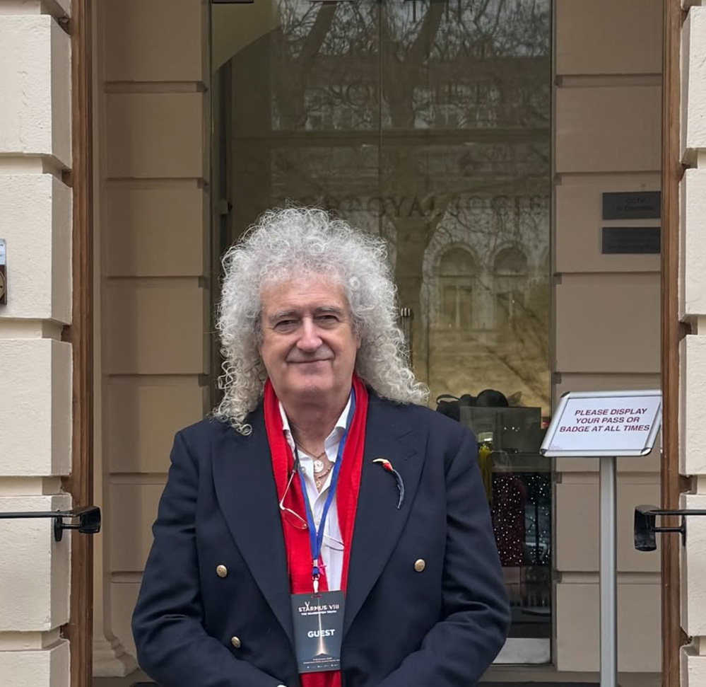 Brian May - the Royal Society