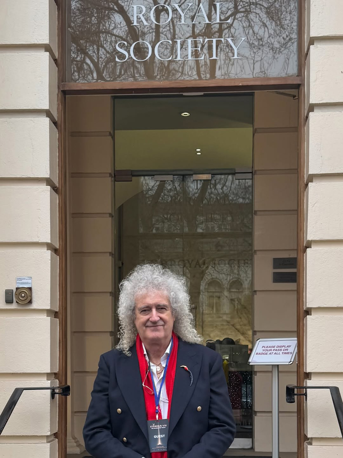 Brian May - the Royal Society