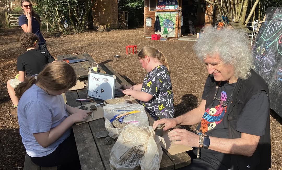 Brian May - Amazing day visiting the Huckleberries centre near Elstead
