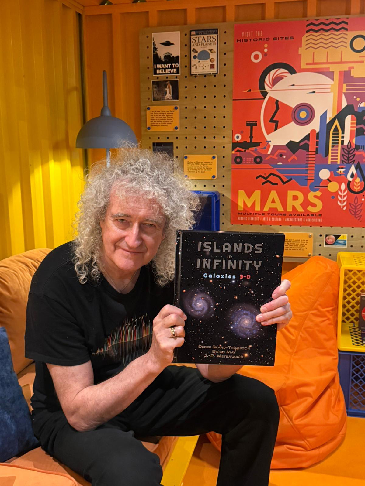 Brian May at Astronomers Take Over, Greenwich, London, UK