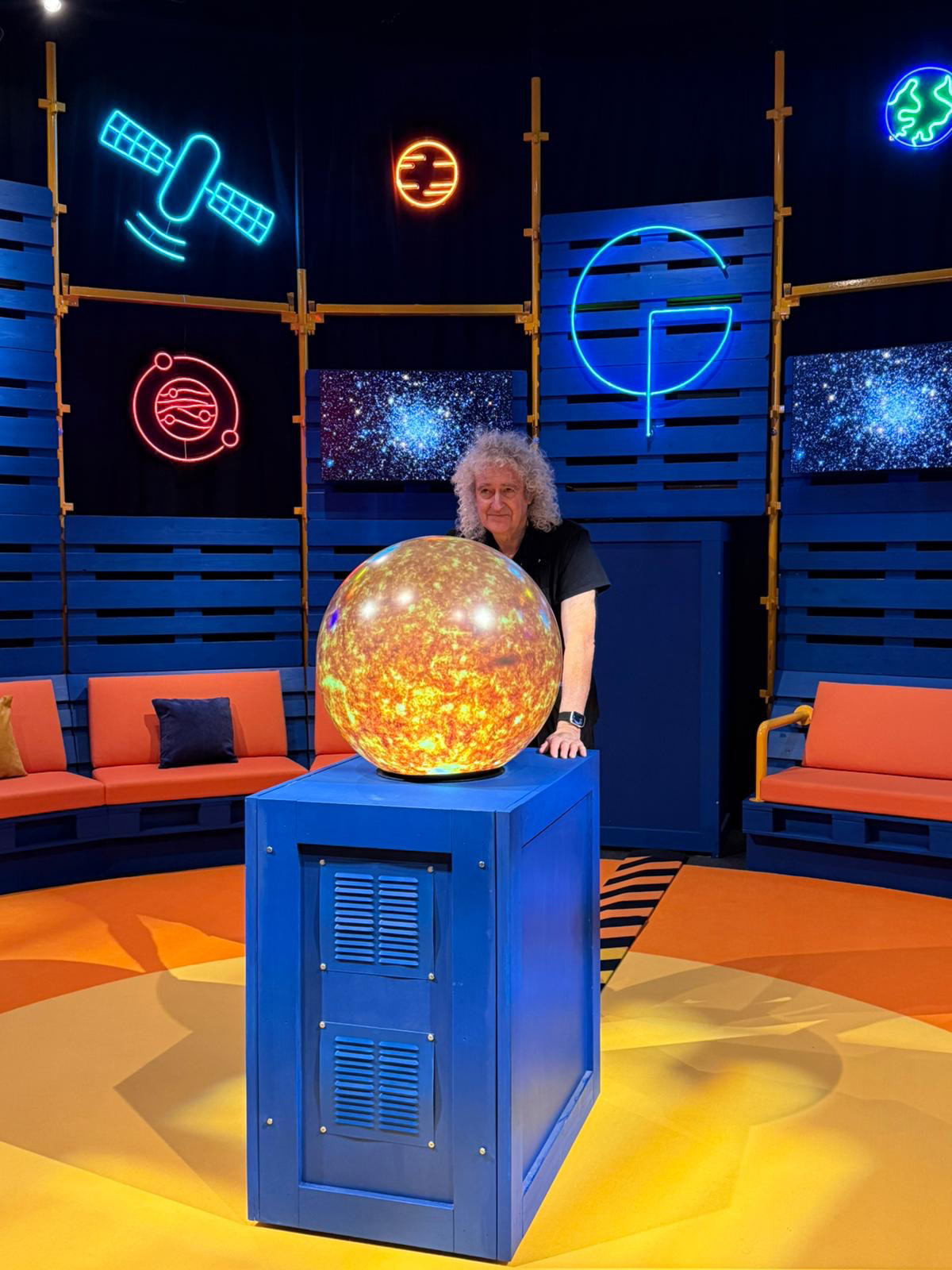 Brian May at Astronomers Take Over, Greenwich, London, UK