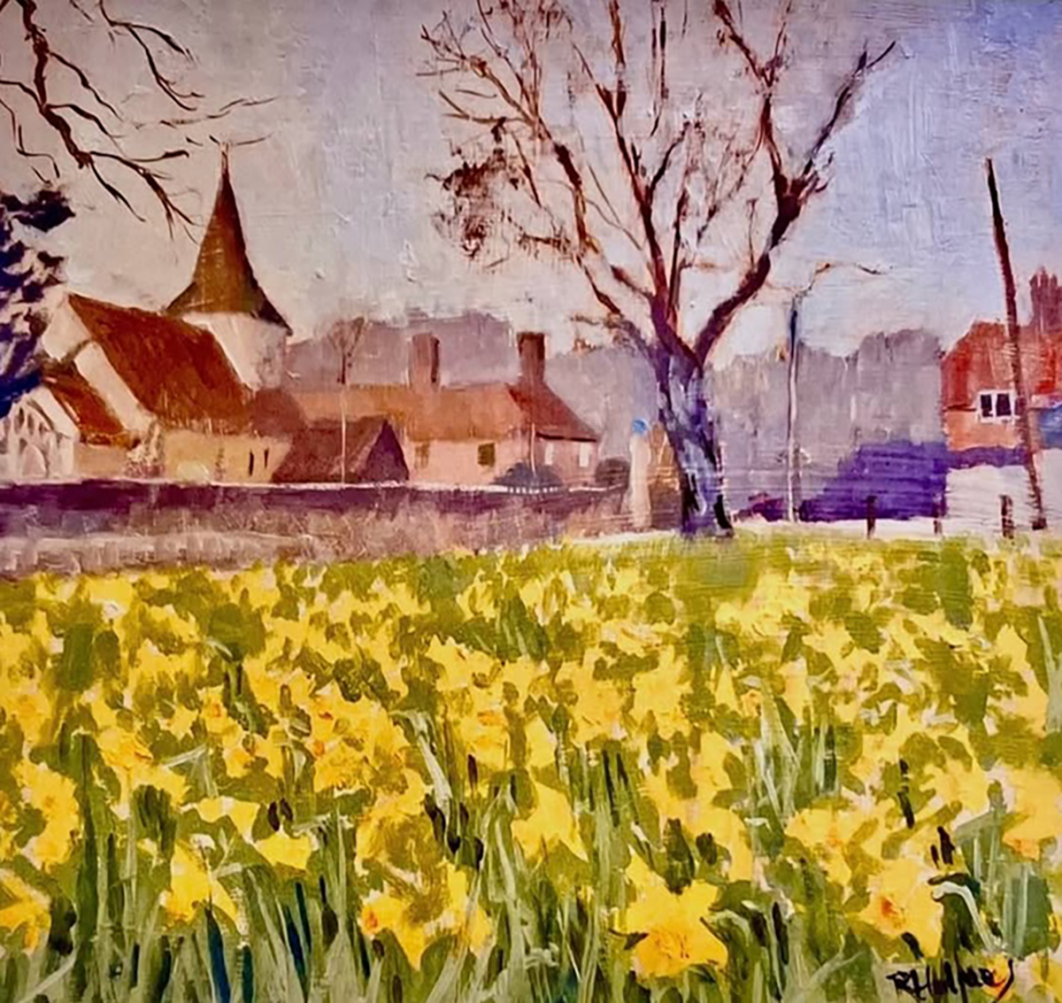 Brian May - Daffodil swarm for Elstead is still in bloom