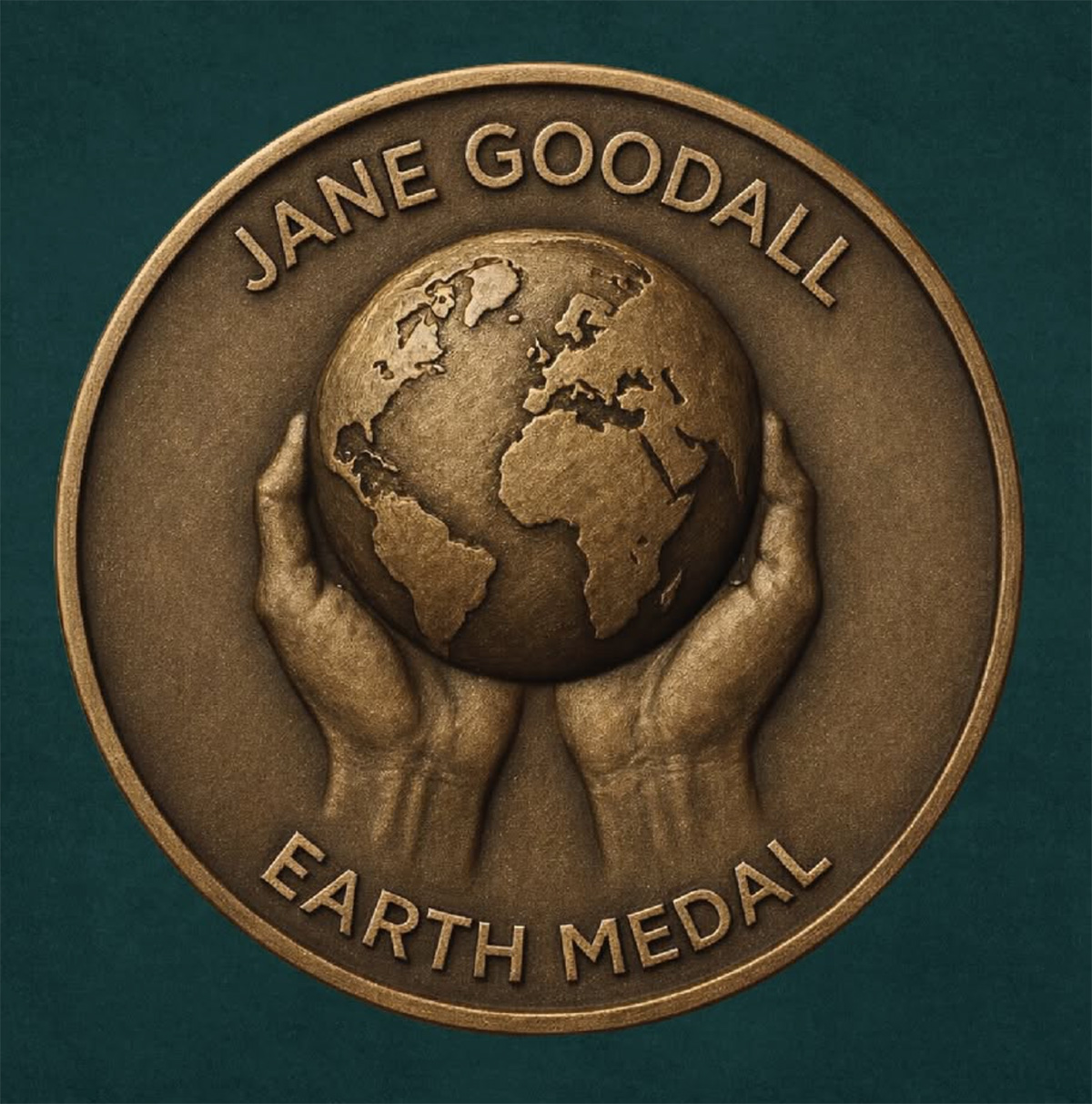 Brian May - Jane Goodall Earth Medal