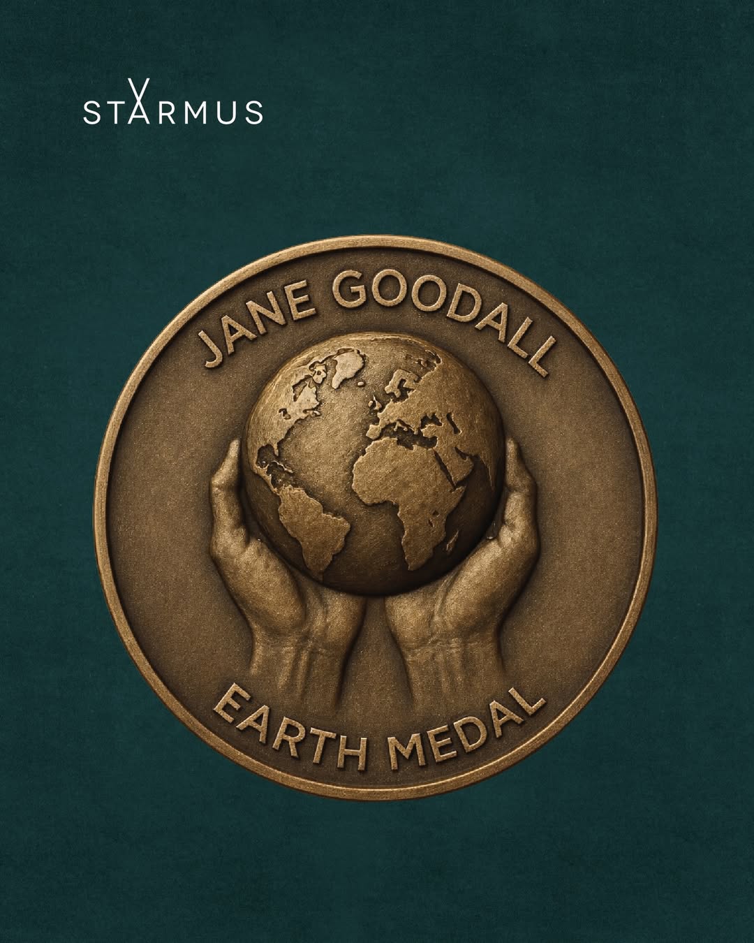 Brian May - Jane Goodall Earth Medal