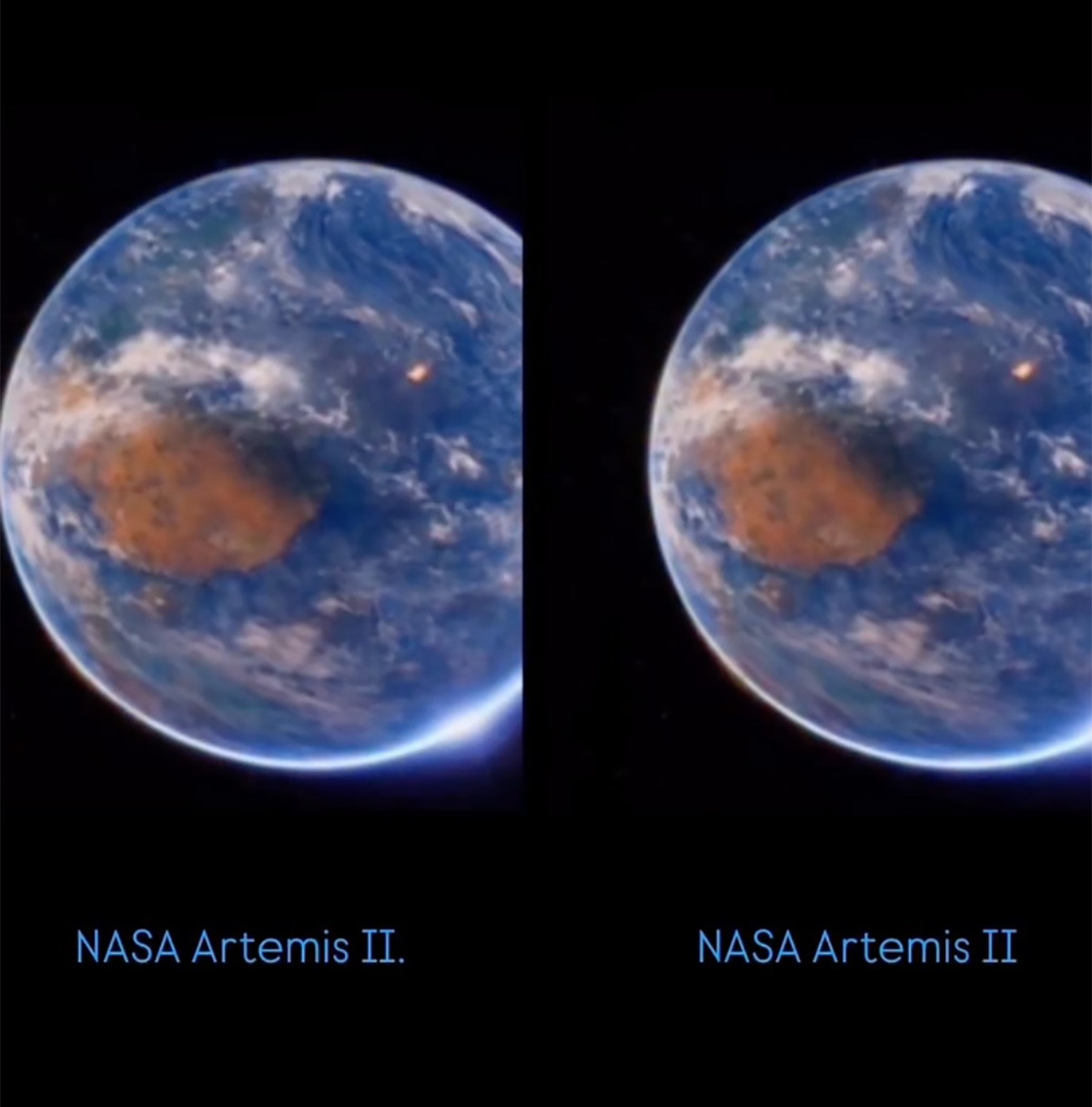 Brian May - Stereo rendering of Earth image