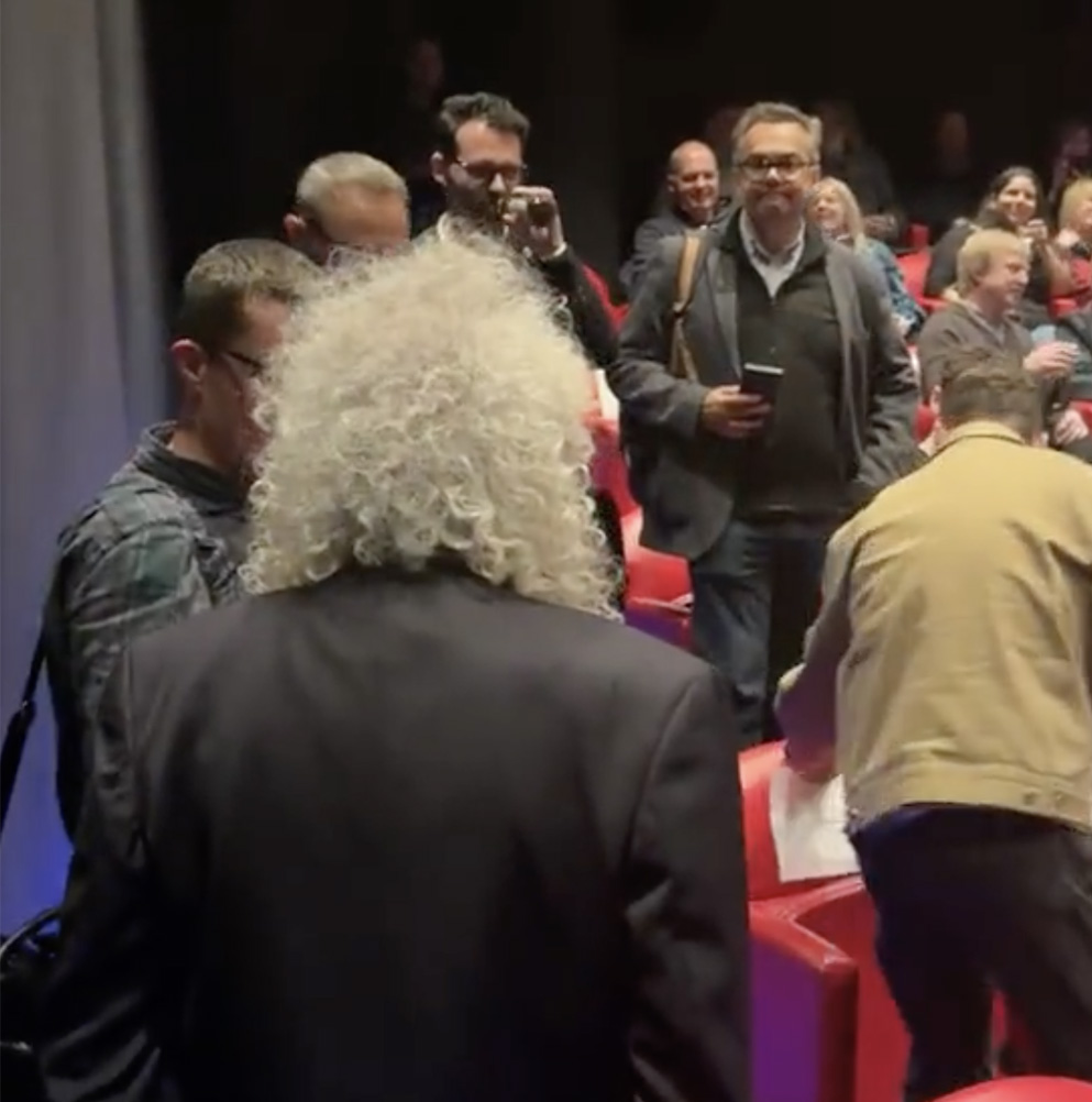 Brian May - Lost footage of Queen II Launch