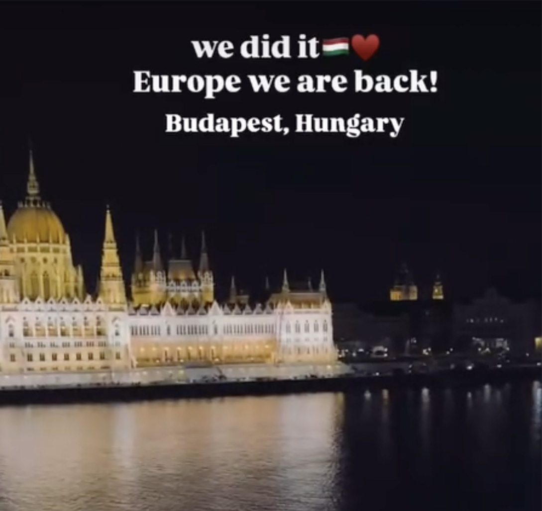 Brian May - Incredible scenes from Hungary !!!