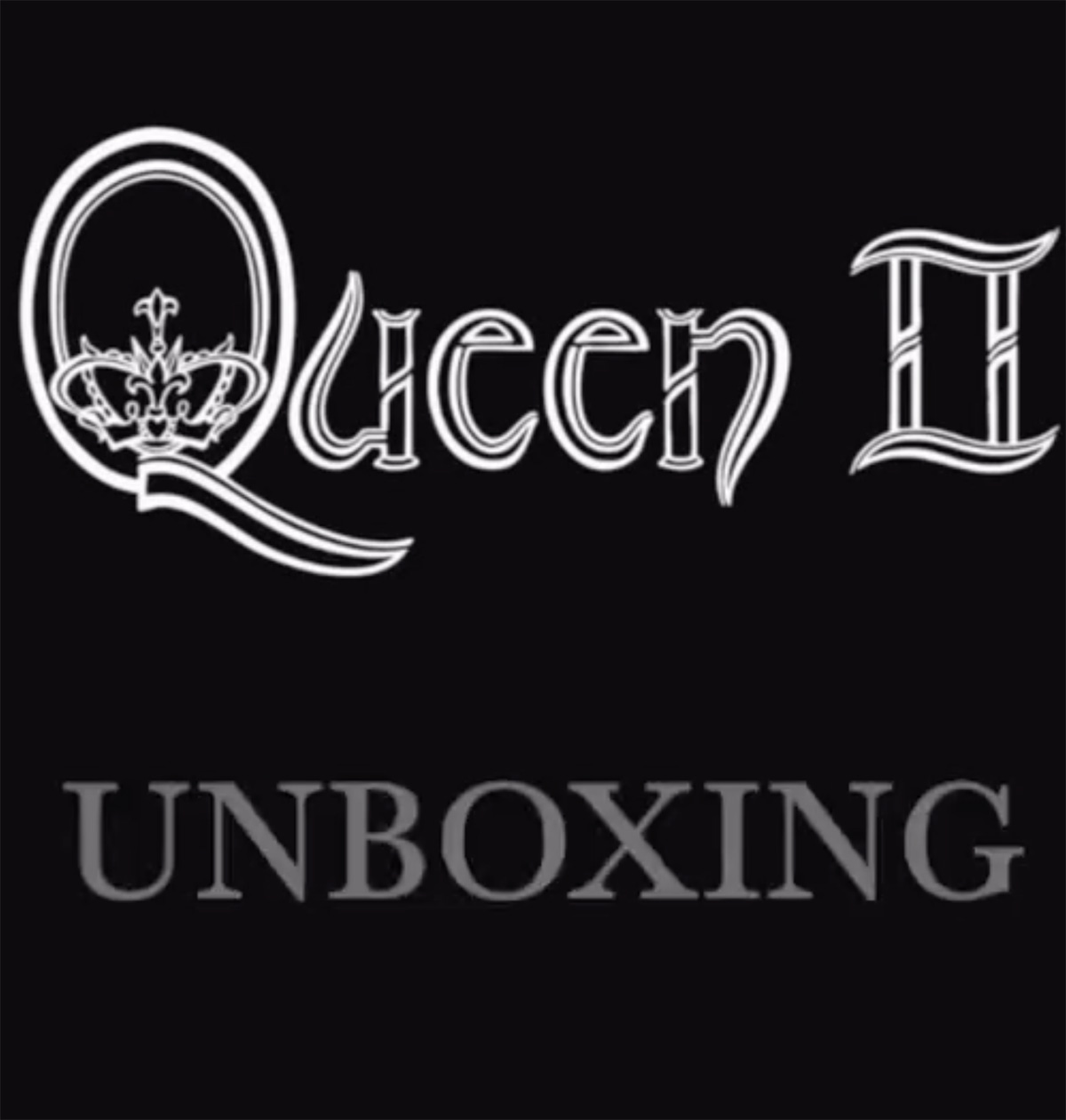 Brian May - Queen II Live unboxing
