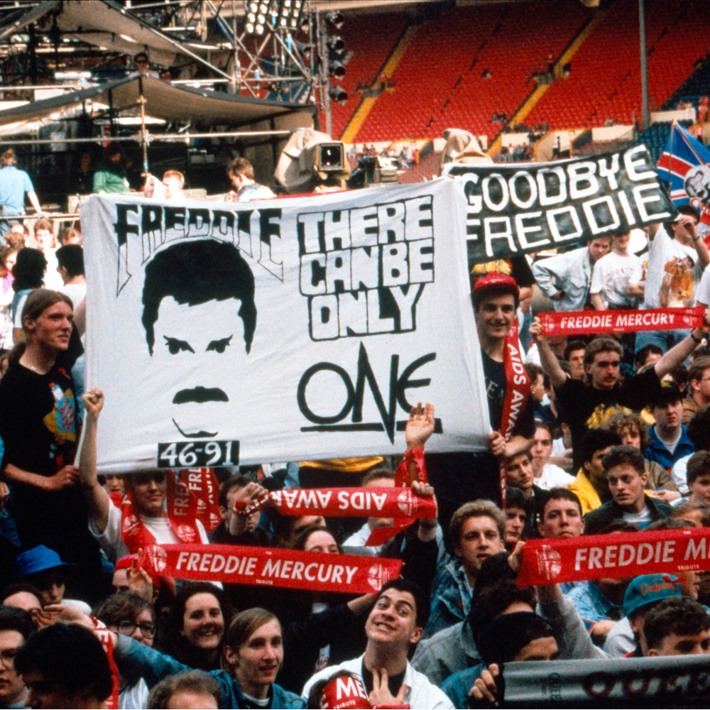 Queen News 34 years since the Freddie Mercury Tribute Concert