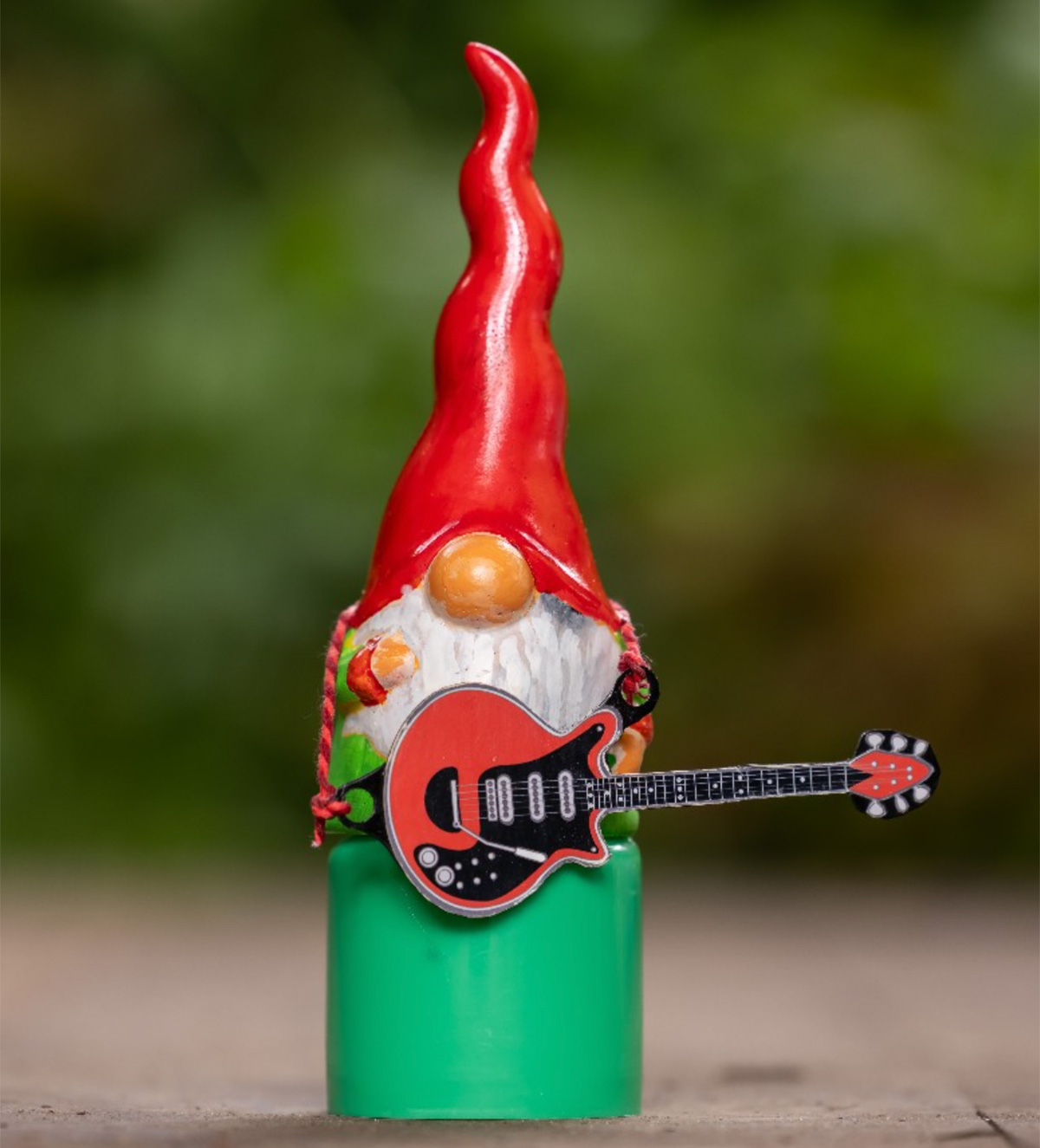 Brian May - Billy Bad Axe gnome auction at Royal Horticultural Society